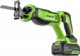 Превью картинка Сабельная пила Greenworks GPT-BLRS-1 бесщеточная 24V / 1200607CUB (с АКБ 4Ач и ЗУ)