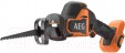 Превью картинка Сабельная пила AEG Powertools BUS18SBL-0 / 4935479662 (без батареи)