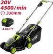 Превью картинка Газонокосилка аккумуляторная Deli GS EDG500-1