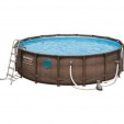 Превью картинка Бассейн каркасный Bestway Power Steel Swim Vista 56725 488x122 см