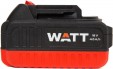 Превью картинка Аккумулятор для электроинструмента Watt 18V 4.0 Ah Li-Ion (1.018.000.02)