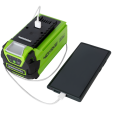 Превью картинка Аккумулятор для электроинструмента Greenworks G40USB2 40V 2Ач / 2939407