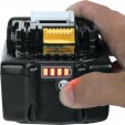 Превью картинка Набор аккумуляторов для электроинструмента Makita BL1860B + зарядное DC18RD + кейс