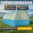 Превью картинка Палатка Sundays ZC-TT023 (светло-серый/синий)