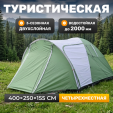 Превью картинка Палатка Sundays ZC-TT104 (зеленый/светло-серый)
