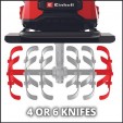 Превью картинка Миникультиватор аккумуляторный Einhell GP-CR 36/45 Li E BL- Solo (3431220)