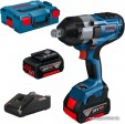 Превью картинка Гайковерт Bosch GDS 18V-1050 H 06019J8522 (с 2-мя АКБ, кейс)