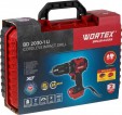 Превью картинка Ударная дрель-шуруповерт Wortex BD 2030-1 Li XLT SET (с 1-м АКБ, кейс)
