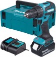 Превью картинка Ударная дрель-шуруповерт Makita DHP490F005 (с 1-им АКБ, кейс)