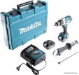 Превью картинка Ударная дрель-шуруповерт Makita DHP458RFE (с 2-мя АКБ, кейс)