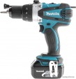 Превью картинка Ударная дрель-шуруповерт Makita DHP458RFE (с 2-мя АКБ, кейс)