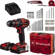 Превью картинка Ударная дрель-шуруповерт Einhell TE-CD 18/40 Li-i +64 4513992 (с 2-мя АКБ, кейс)