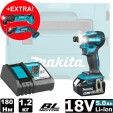 Превью картинка Винтоверт Makita DTD172RT1J (с 1-м АКБ, кейс)