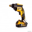 Превью картинка Шуруповерт для гипсокартона DeWalt DCF620P2K (с 2-мя АКБ, кейс)