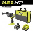 Превью картинка Ударная дрель-шуруповерт Ryobi RPD18X1-1C50S 5133006830 (с 1-им АКБ, сумка)