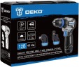 Превью картинка Дрель-шуруповерт Deko DKCD12 PRO ONE 085-1320 (с 2-мя АКБ, кейс)