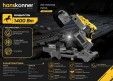 Превью картинка Ленточная пила Hanskonner HBS14127M