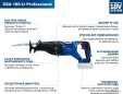 Превью картинка Сабельная пила Bosch GSA 185-LI Professional 06016C0020 (без АКБ)