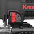 Превью картинка Электролобзик Kress KUE26 (с 2-мя АКБ, кейс)