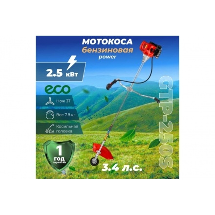 Мотокоса бензиновая ECO GTP-250S Power Мотокоса бензиновая ECO GTP-250S Power