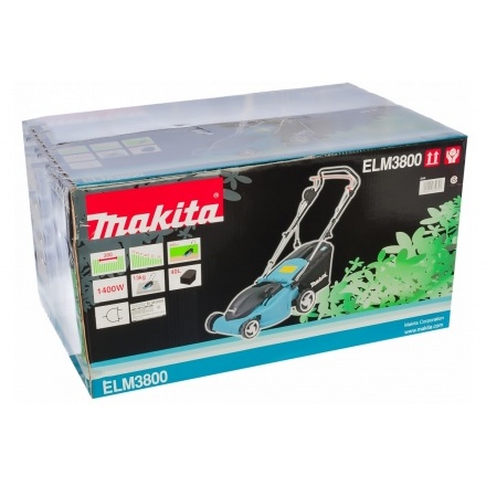 Газонокосилка электрическая Makita ELM 3800 Газонокосилка электрическая Makita ELM 3800