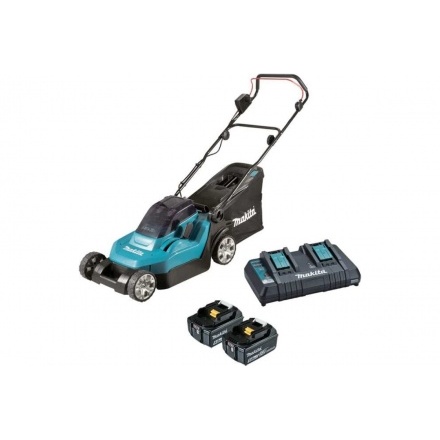 Газонокосилка аккумуляторная Makita DLM 382 PM2 Газонокосилка аккумуляторная Makita DLM 382 PM2