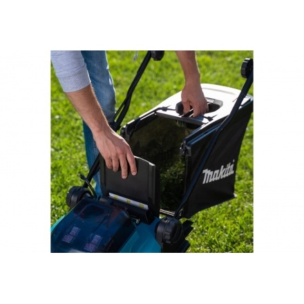 Газонокосилка аккумуляторная Makita DLM 382 PM2 Газонокосилка аккумуляторная Makita DLM 382 PM2