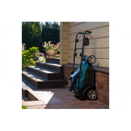 Газонокосилка аккумуляторная Makita DLM 382 PM2 Газонокосилка аккумуляторная Makita DLM 382 PM2