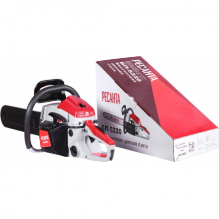 Бензопила цепная Ресанта БП-5220 Бензопила цепная Ресанта БП-5220