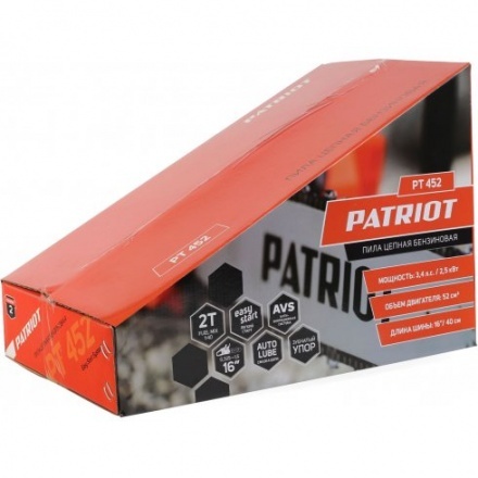 Бензопила цепная PATRIOT PT 452 Бензопила цепная PATRIOT PT 452