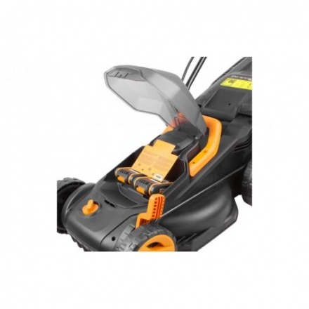 Газонокосилка аккумуляторная Worx WG779E Газонокосилка аккумуляторная Worx WG779E