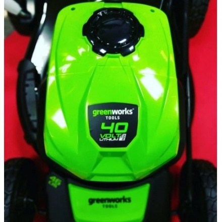 Газонокосилка аккумуляторная Greenworks GD40LM46SP Газонокосилка аккумуляторная Greenworks GD40LM46SP