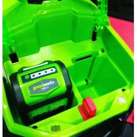 Газонокосилка аккумуляторная Greenworks GD40LM46SP Газонокосилка аккумуляторная Greenworks GD40LM46SP