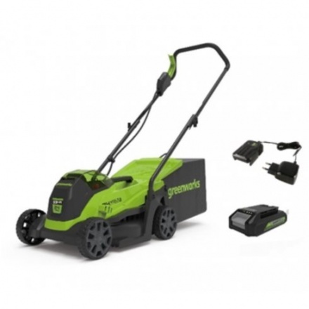 Газонокосилка аккумуляторная Greenworks GD24LM33K4