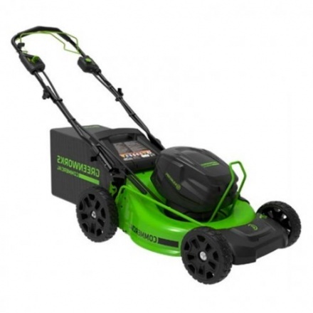 Газонокосилка аккумуляторная Greenworks GC82LM51SP2