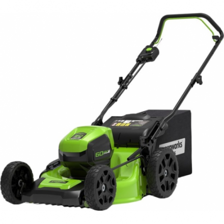 Газонокосилка аккумуляторная Greenworks GD60LM46HP (2502807) Газонокосилка аккумуляторная Greenworks GD60LM46HP (2502807)