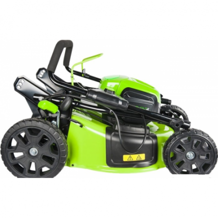 Газонокосилка аккумуляторная Greenworks GD60LM46HP (2502807) Газонокосилка аккумуляторная Greenworks GD60LM46HP (2502807)