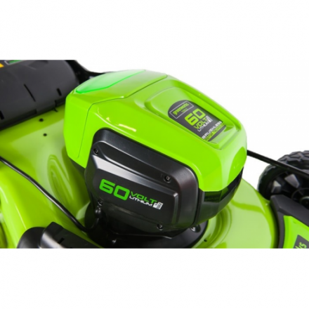 Газонокосилка аккумуляторная Greenworks GD60LM46HP (2502807) Газонокосилка аккумуляторная Greenworks GD60LM46HP (2502807)