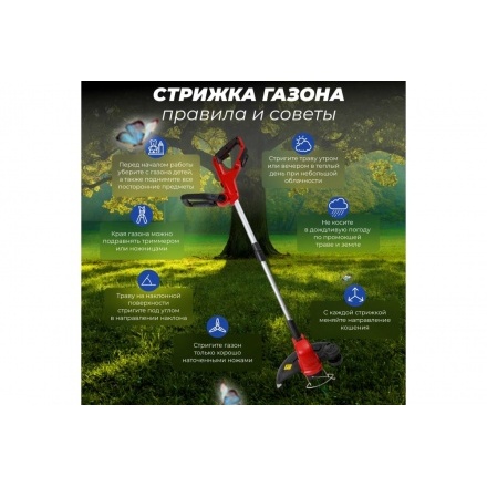 Триммер аккумуляторный Wortex TB 3018 ALL1 Триммер аккумуляторный Wortex TB 3018 ALL1