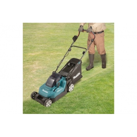 Газонокосилка аккумуляторная Makita DLM 382 CM2 Газонокосилка аккумуляторная Makita DLM 382 CM2