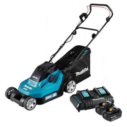 Газонокосилка аккумуляторная Makita DLM 382 CM2