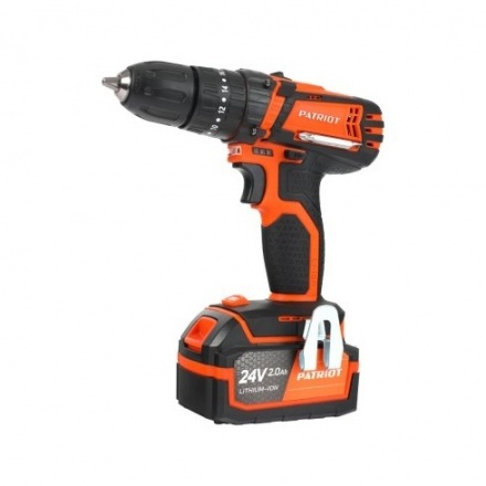 Дрель-шуруповерт аккумуляторная PATRIOT BR 241ES-H Дрель-шуруповерт аккумуляторная PATRIOT BR 241ES-H