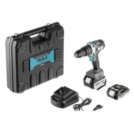 Дрель-шуруповерт аккумуляторная Tesla TCD18HD Дрель-шуруповерт аккумуляторная Tesla TCD18HD