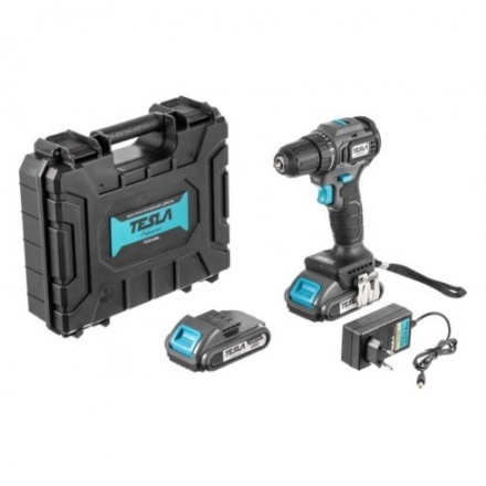Дрель-шуруповерт аккумуляторная Tesla TCD12BL Дрель-шуруповерт аккумуляторная Tesla TCD12BL