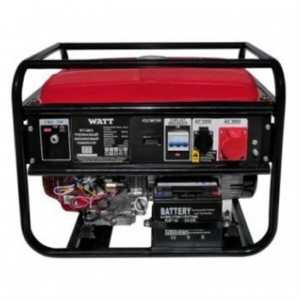 Бензиновый генератор Watt WT-6003 Бензиновый генератор Watt WT-6003