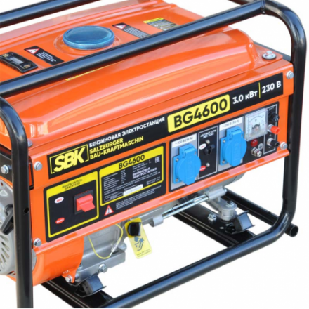 Бензиновый генератор SBK BG4600 Бензиновый генератор SBK BG4600