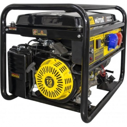 Бензиновый генератор Huter DY9500LX-3 Pro-электростартер Бензиновый генератор Huter DY9500LX-3 Pro-электростартер