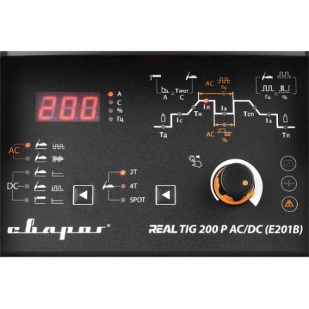Инвертор сварочный Сварог TIG 200 P AC/DC REAL E201B Инвертор сварочный Сварог TIG 200 P AC/DC REAL E201B