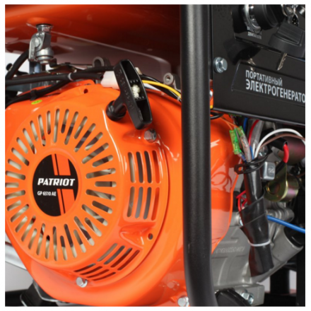Бензиновый генератор PATRIOT GP 6510AE Бензиновый генератор PATRIOT GP 6510AE