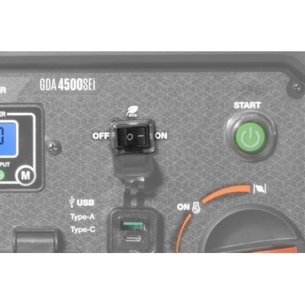 Генератор бензиновый инверторный DAEWOO GDA 4500SEi Генератор бензиновый инверторный DAEWOO GDA 4500SEi